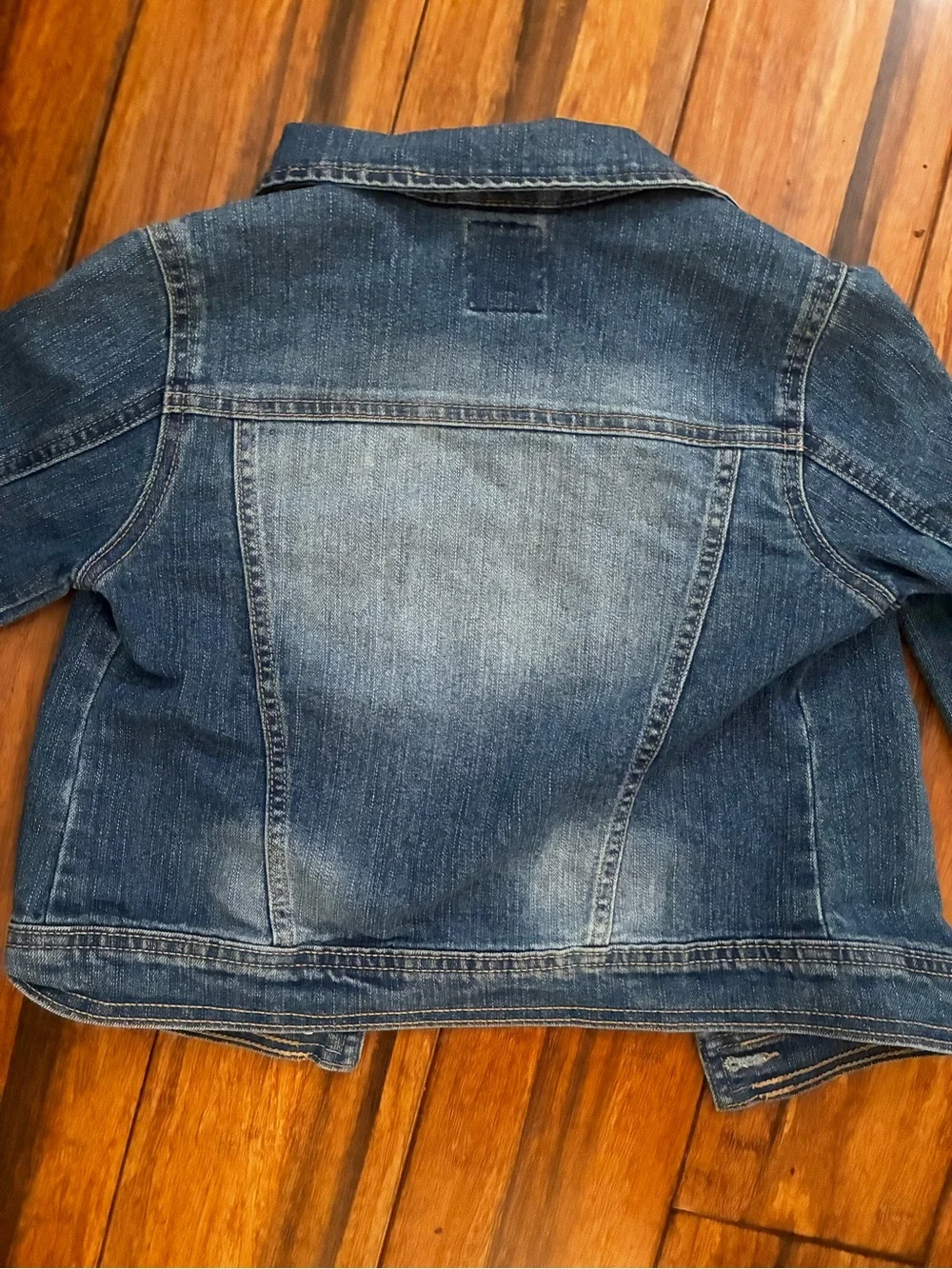 The Children's Place Distressed Blue Denim Jean Jacket